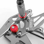 Aluminum Rearsets Footpeg Pedals for Kawasaki Ninja Z400 (2018–2019)
