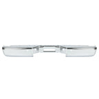 Chrome Step Bumper for Nissan Titan (2004–2015) with Park Sensor Holes
