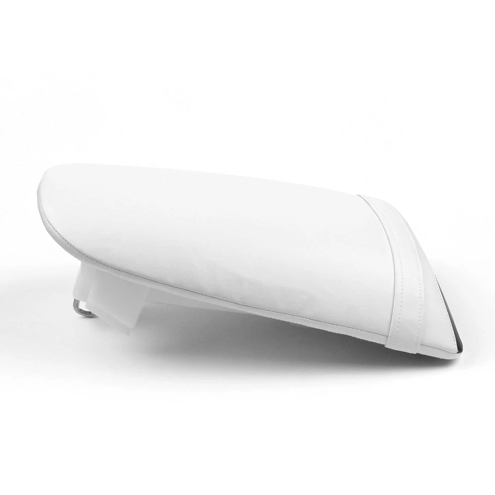 Leather Rear Pillion Seat for Honda CBR929R (2000–2001) White