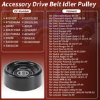 Idler Pulley for Ford Jeep Dodge GMC (No. 419-610)