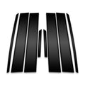 8pc Carbon Fiber Pillar Post Covers for 2016-2022 Lexus RX Series