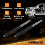 2x Rear Shock Absorbers for Ford F150 2WD/4WD (2009–2023) 4"-7.5" Lift Kit