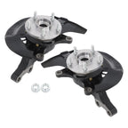 Set of 2 Front Steering Knuckle & Wheel Bearing Hub for Toyota Sienna (2004–2010)