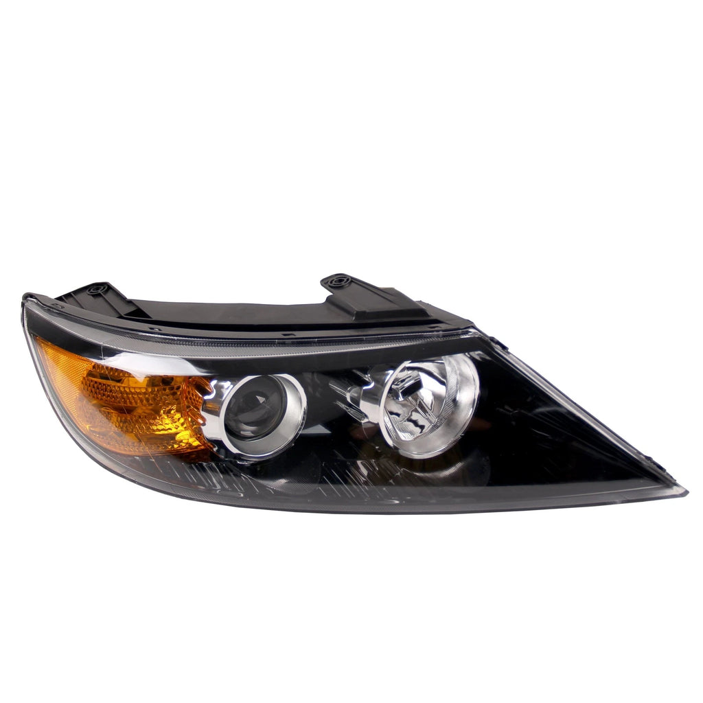 Set of 2 Headlamp Assemblies for Kia Sorento (2011–2013) Clear Lens