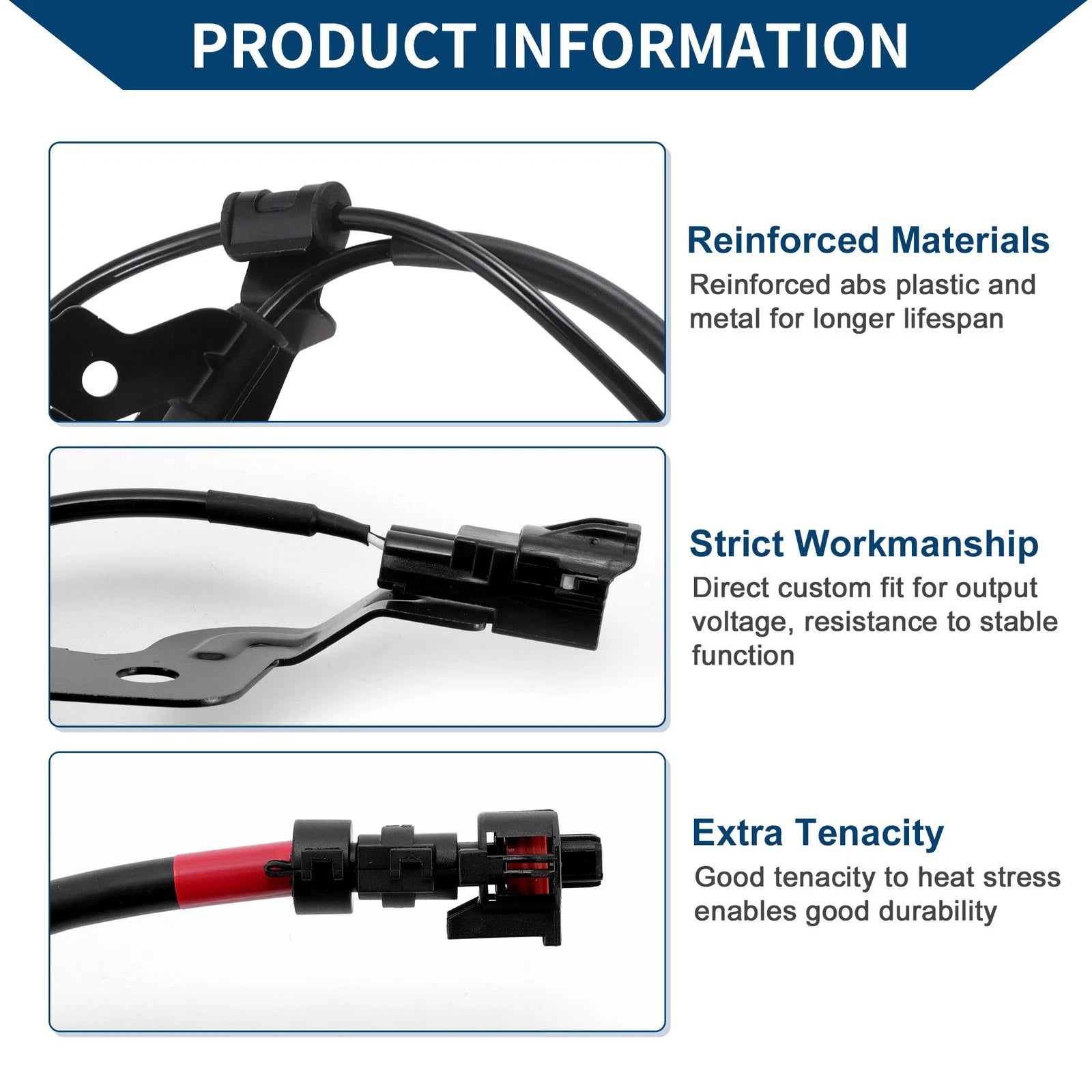 ABS Wheel Speed Sensor for Kia Sorento (2011–2015) No. 91920C5100/58960C0200