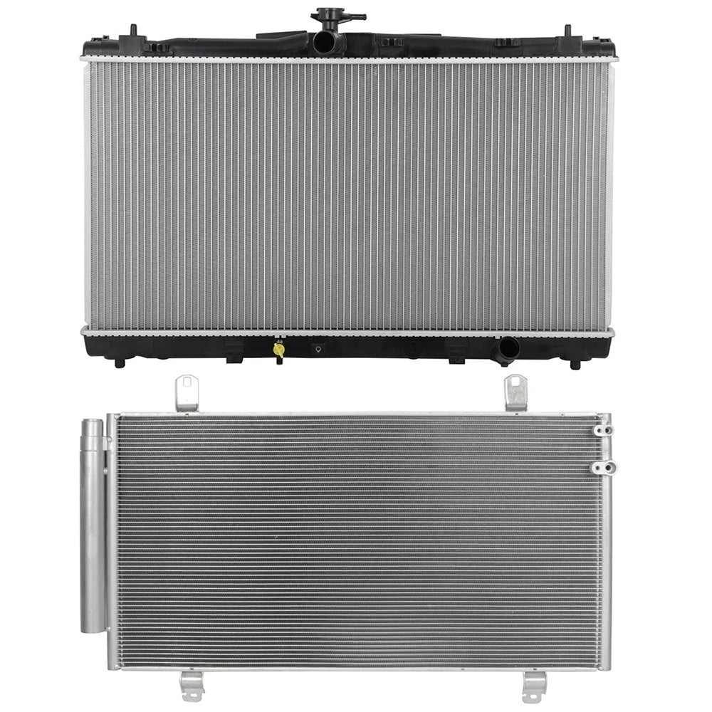 Aluminum Radiator & AC Condenser Cooling Kit for Lexus ES350 (2016–2018)