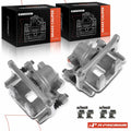 Pair Rear Brake Calipers for Jeep Compass Patriot (2007–2017)