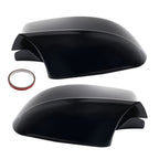 Set of 2 Mirror Covers for Dodge Charger Chrysler 300 (2011–2023) Black ABS