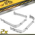 Set of 2 Fuel Tank Straps with Skid Plate for Ford F-150 F-250 (2004–2008)