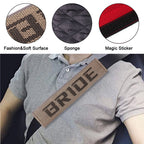 2X Seat Belt Cover Shoulder Pads for Racing Seats
