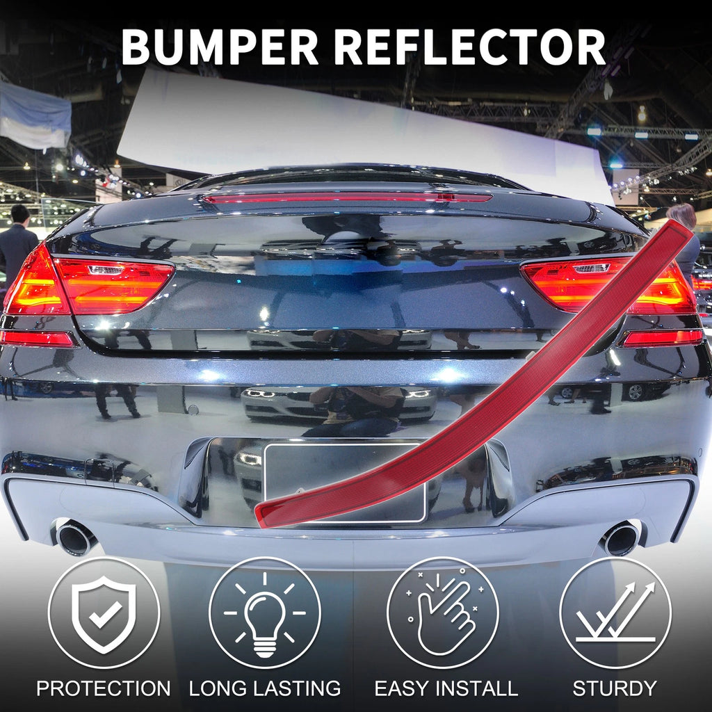 Rear Left Bumper Reflector No. 2518200174 for Mercedes-Benz R350 (2011–2012)