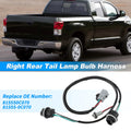 Right Tail Light Socket Wiring Harness for Toyota Tundra (2007–2014) 81555-0C070