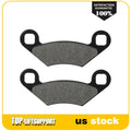 Set of 2 Carbon Fiber Brake Pads for Polaris RZR S 800 (2009–2012)