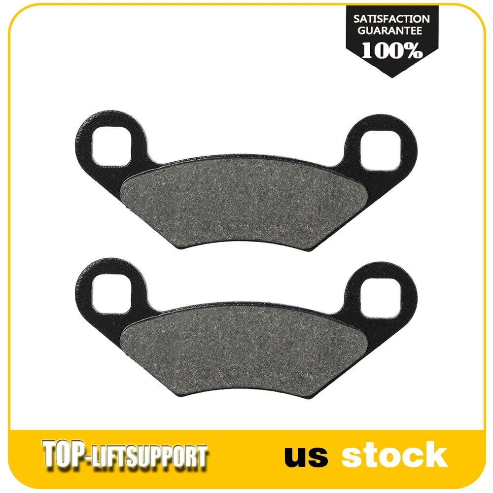 Set of 2 Carbon Fiber Brake Pads for Polaris RZR S 800 (2009–2012)