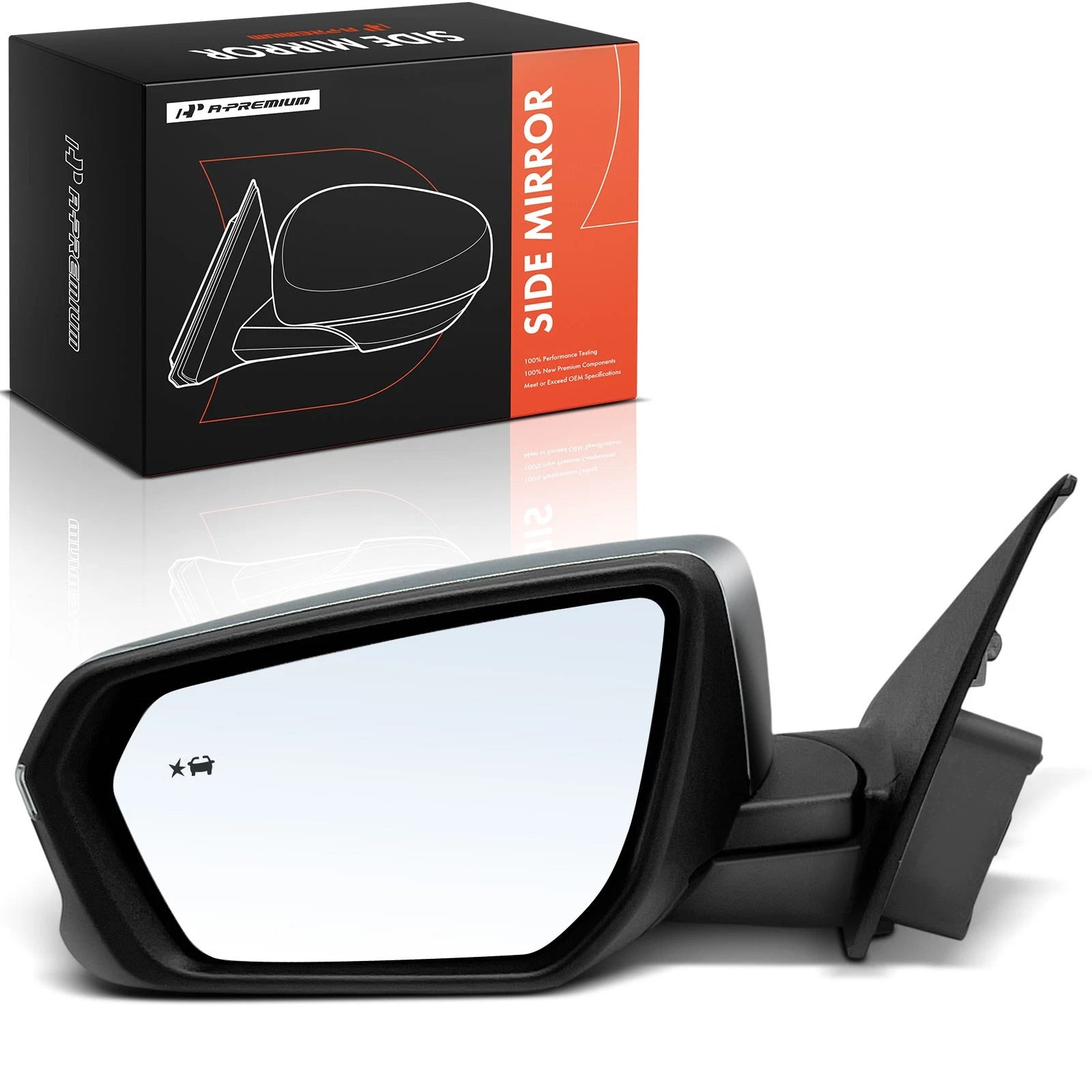 Power Fold Blind Spot Driver Mirror for Chevy Equinox (2019–2022)