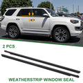 2pcs Front Left & Right Weatherstrip Window Seal No.7571235011 for Toyota 