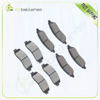 8 Metallic Brake Pads for Ford F-250 F-350 Super Duty (2005–2007)