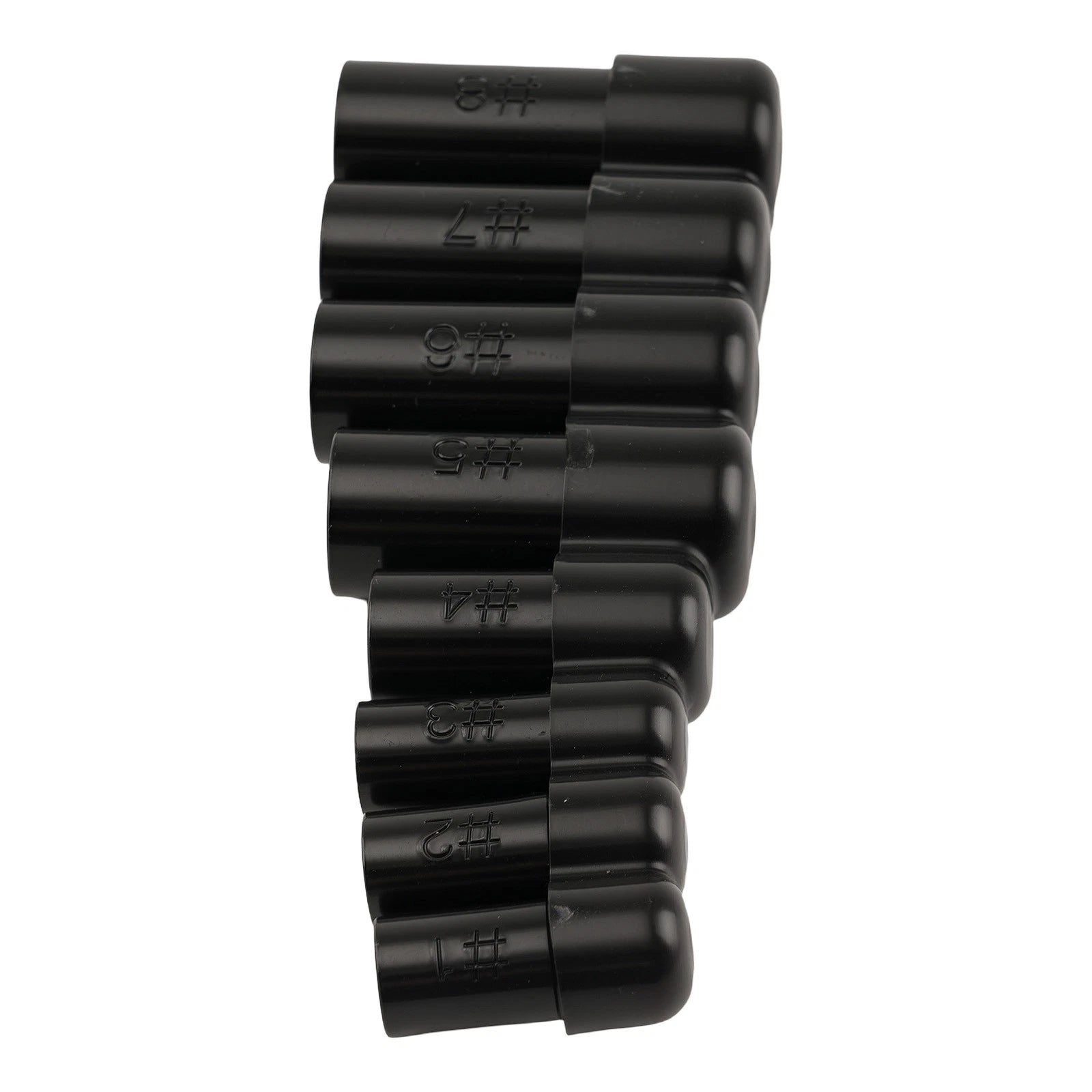 Tap Socket Set for Threading Tools 8 Pieces for 1/8"-3/4" (70500)