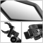 Adjustable Convex Side View Mirror Bracket for UTV Roll Cage Bar Mount