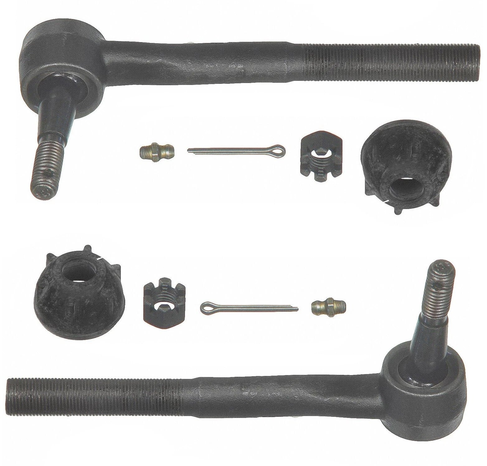 Set of 2 Outer Moog Steering Tie Rod Ends for Chevy Astro GMC Safari (1996–2005)