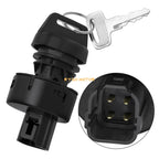 Ignition Key Switch for Yamaha Viking Rhino Wolverine RMAX YXZ (2014–2023) 1XD-H2510-10