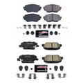 PowerStop Z23 Carbon-Fiber Ceramic Disc Brake Pad Kit for Mazda 3 (2010–2013)