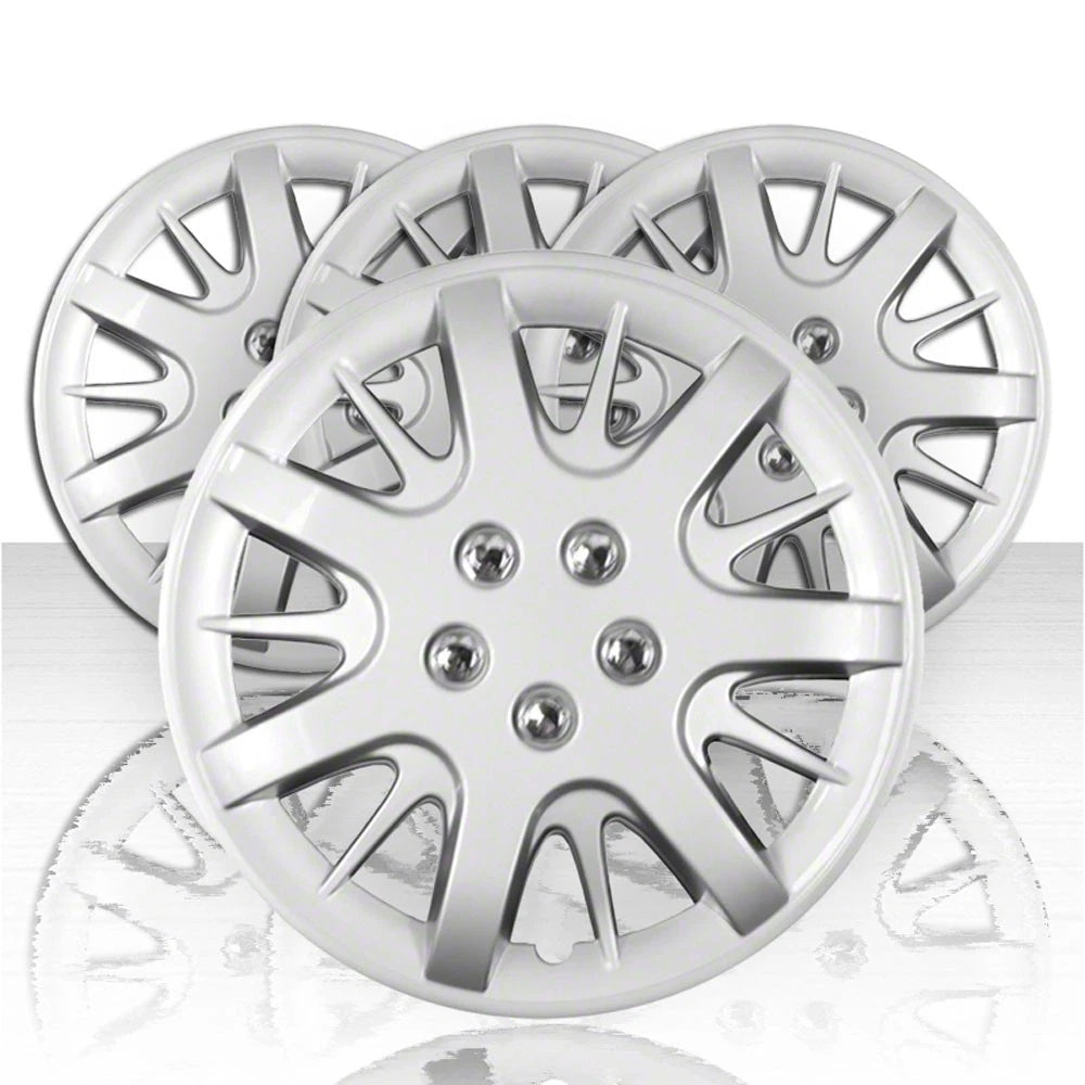 Set of Four 16 Inch Hubcap Wheel Covers Replacement for Chevy Impala (2000–2003)