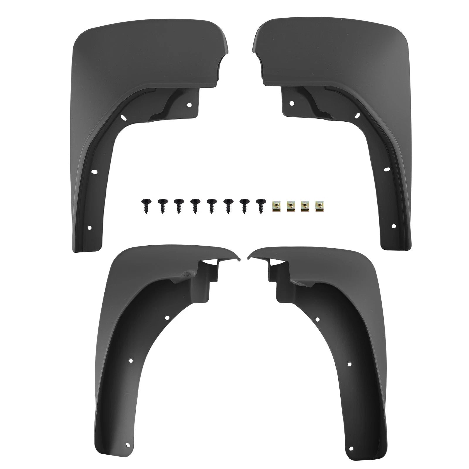 Mudguards Fender Flaps for Ford Explorer (2011-2019) Black