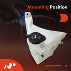 Windshield Washer Reservoir with Cap for Chevy Venture (2000-2005)