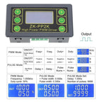 PWM motor control module for flexible frequency and duty cycle adjustments