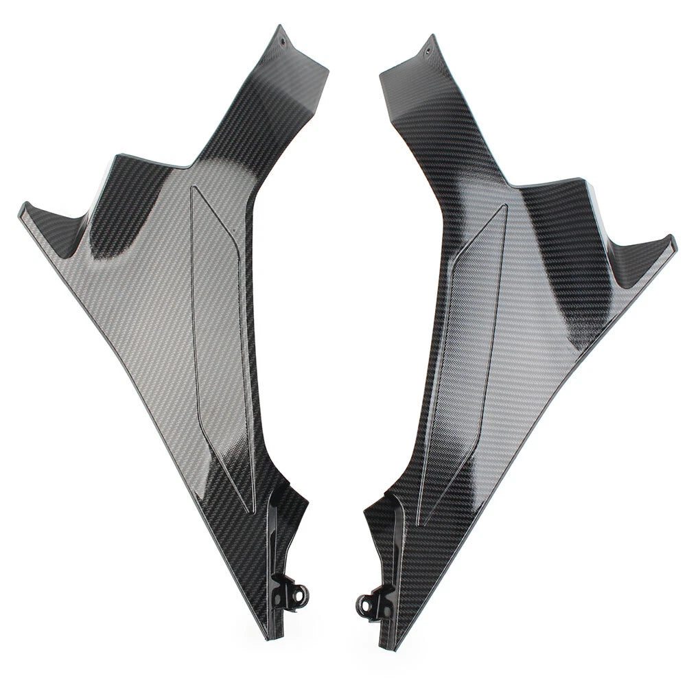 Gas Tank Side Cover Panel Fairing Carbon Fiber for Kawasaki Ninja 400 (2018–2020)