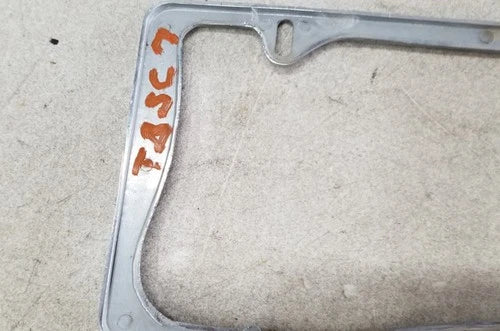 Steel Finished License Plate Frame for Jaguar