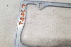 Steel Finished License Plate Frame for Jaguar