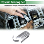 Main Bearing Set No. 210202B100 for Hyundai Accent (2010–2016)