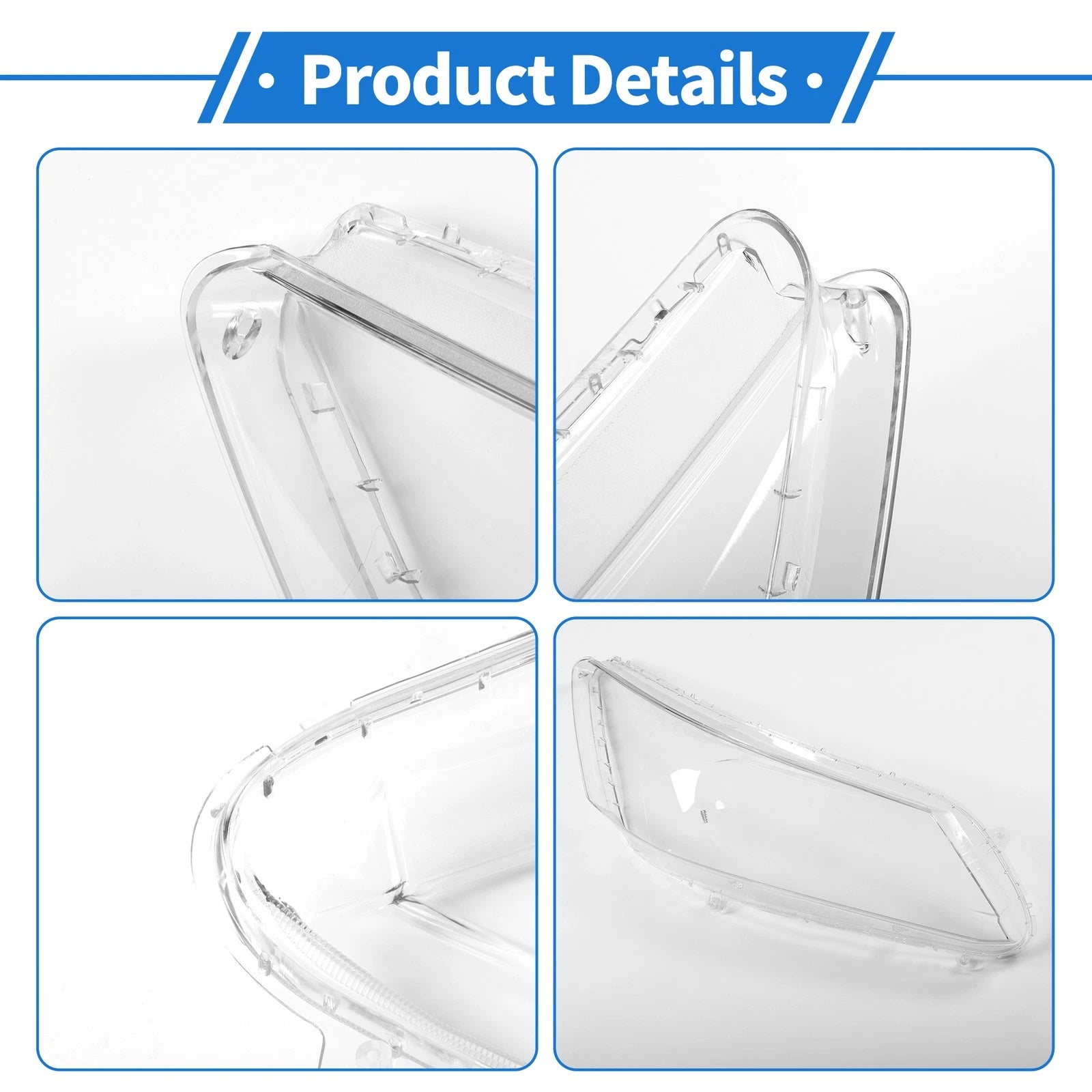 Headlight Lens Cover for Honda Accord (2013–2016) - PC Clear