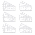Boat Registration Decals A-Z & 0-9 for Customization