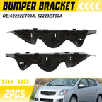 Set of 2 Bumper Brackets for Nissan Sentra (2007–2012)