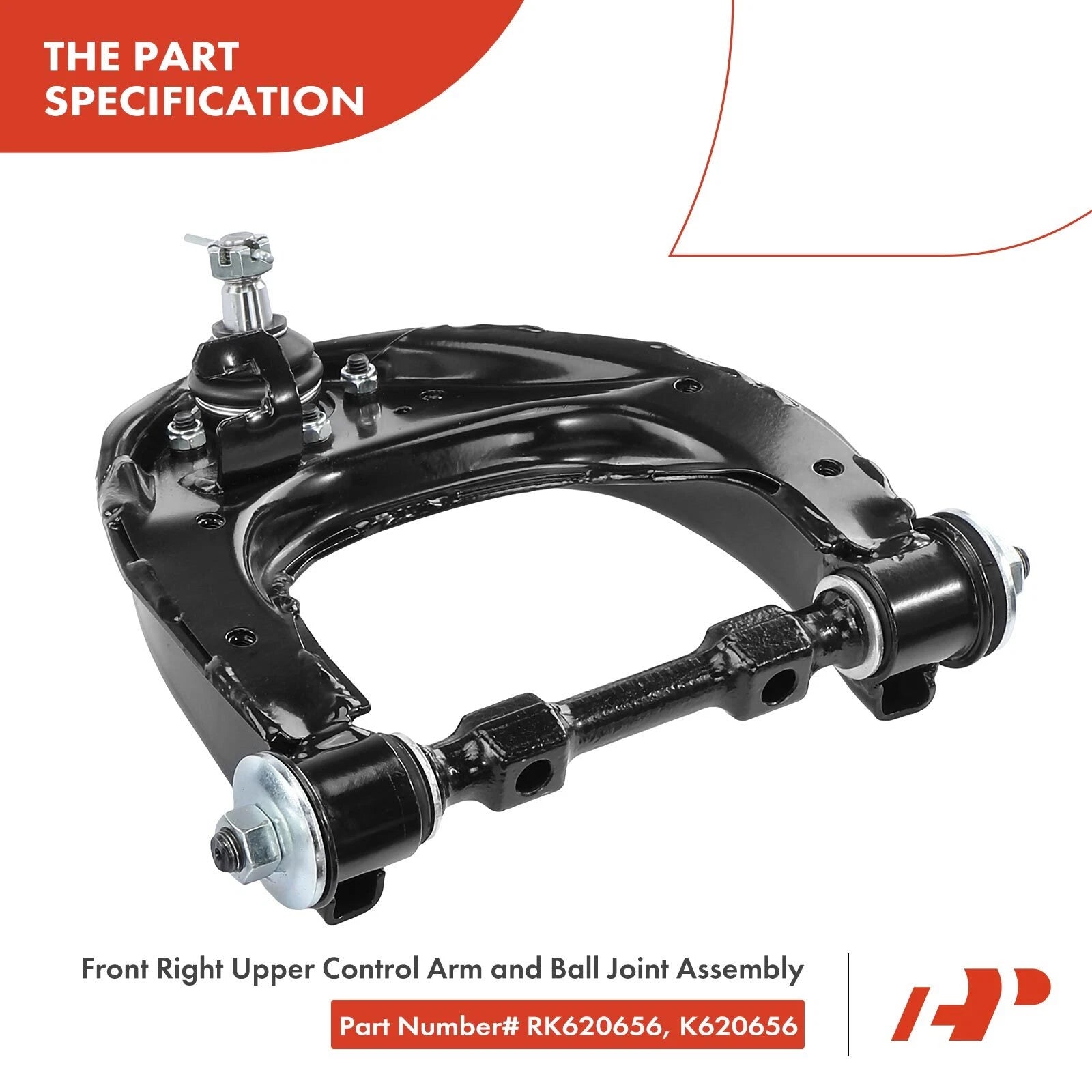 Set of 9 Front Control Arm Idler Arm Tie Rod for Mitsubishi Montero (1997–2000)