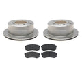 Set of Brake Pads & Discs for Toyota Land Cruiser (1993–1997)