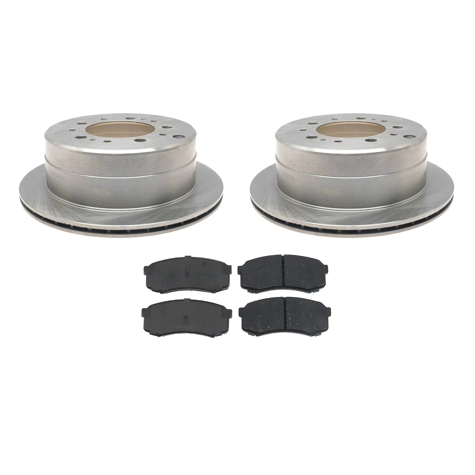 Set of Brake Pads & Discs for Toyota Land Cruiser (1993–1997)
