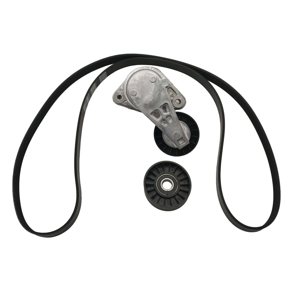 Serpentine Belt Tensioner Pulley Kit for Hyundai Santa Fe, Tiburon, Tucson, Sonata