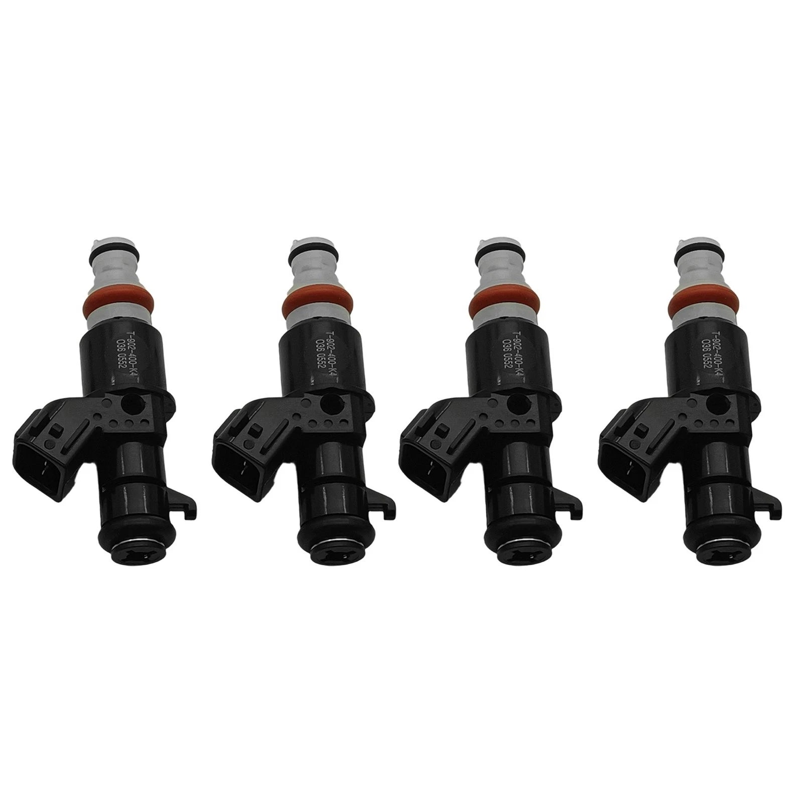 Set of 4 Fuel Injectors for Honda CR-V (2005–2009) Accord (2003–2006) 2.4L I4 16450-RAA-A01