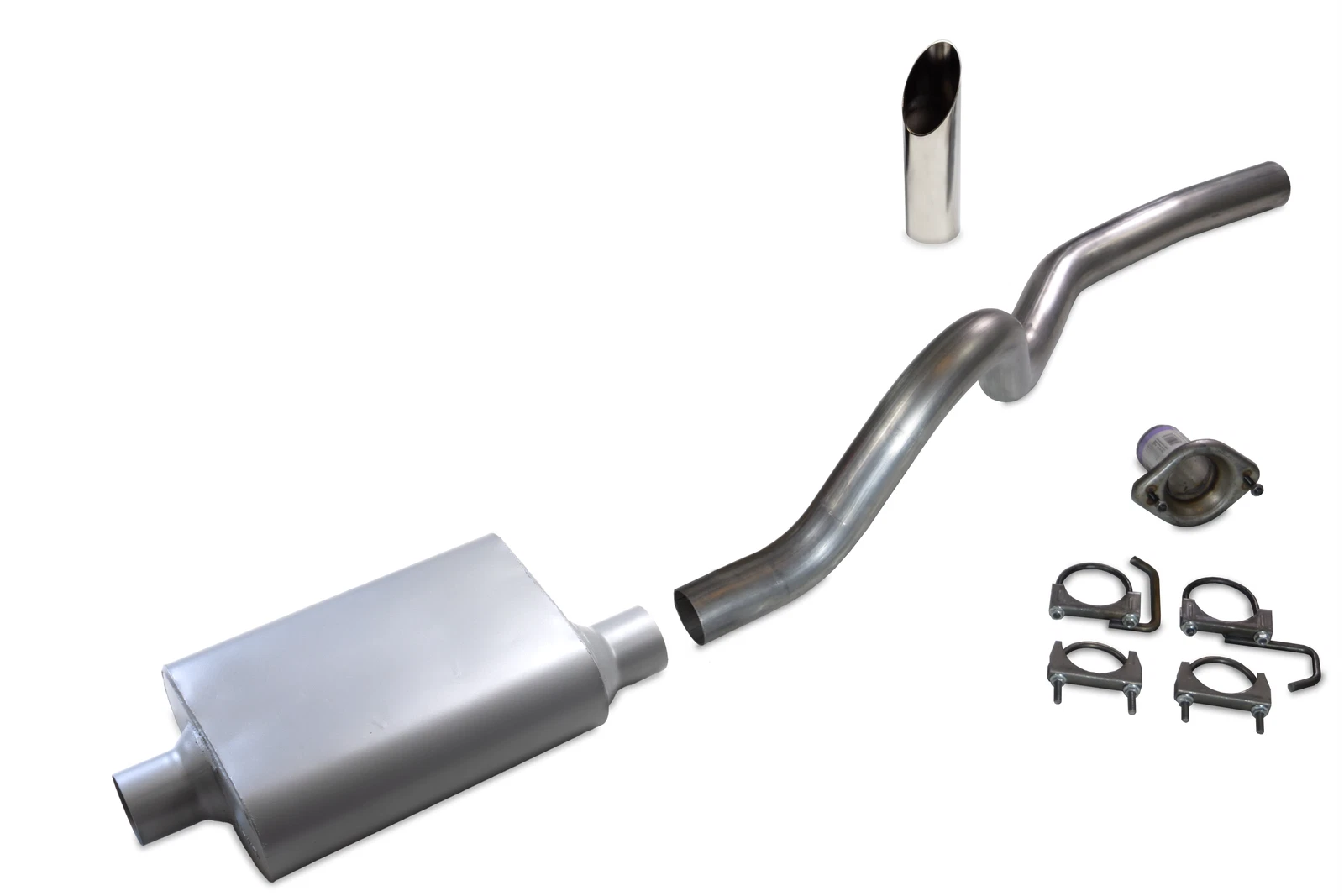 2.5" Aluminized Exhaust Kit for Jeep Wrangler TJ (2001–2006)