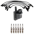 Ignition Coil & Spark Plug Wire Set for Chevrolet Blazer V6 (1995–2005)