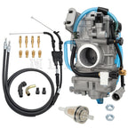 Carburetor & Throttle Cable for Kawasaki KX250F (2005) & Suzuki RMZ250 (2004–2006)