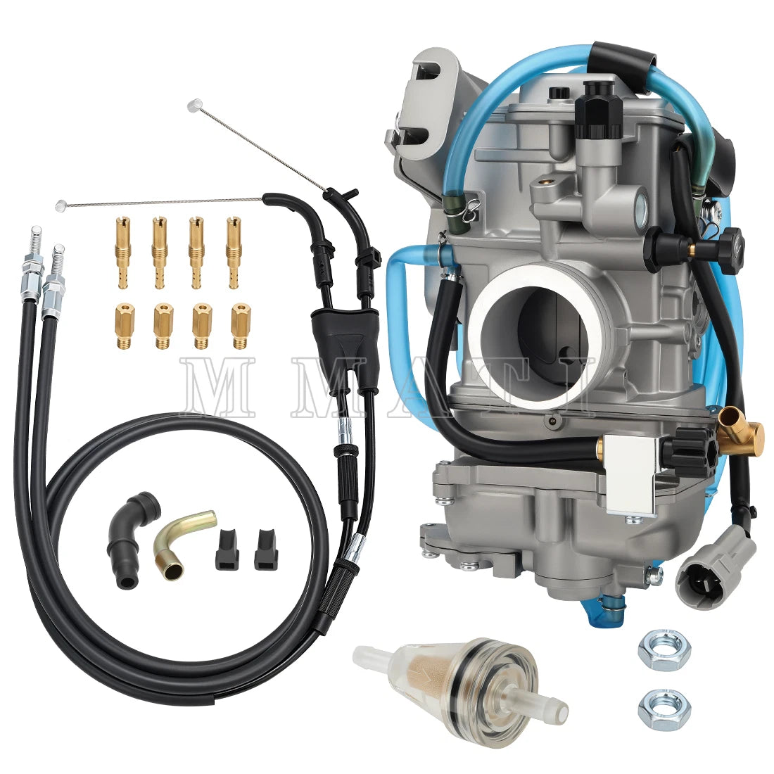 Carburetor & Throttle Cable for Kawasaki KX250F (2005) & Suzuki RMZ250 (2004–2006)