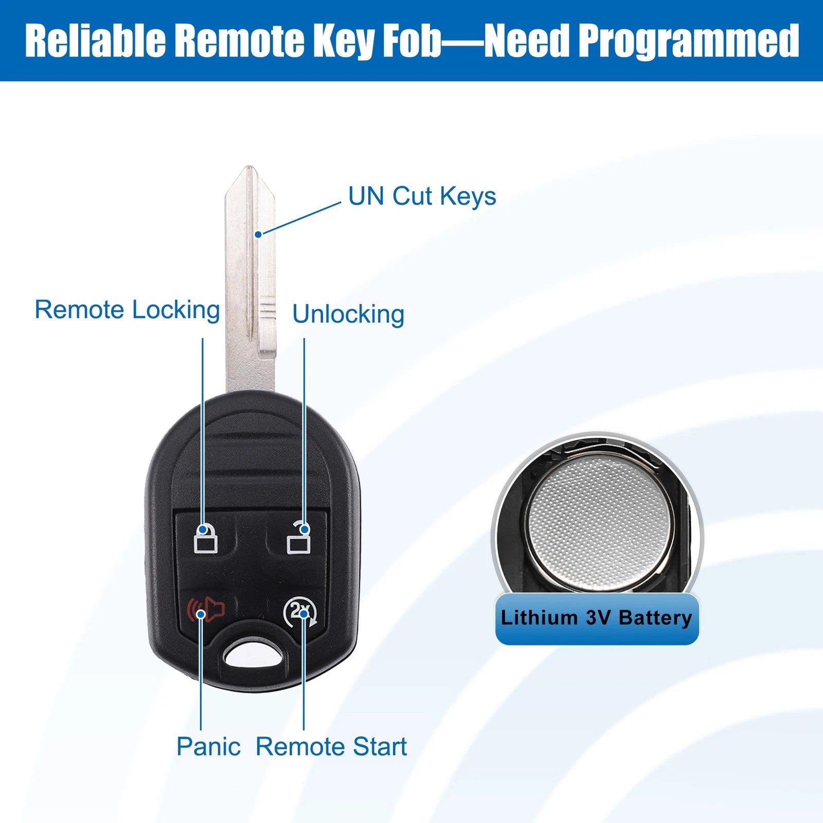 Remote Start System Kit for Ford Edge F150 (NO.BC3Z19G364A)