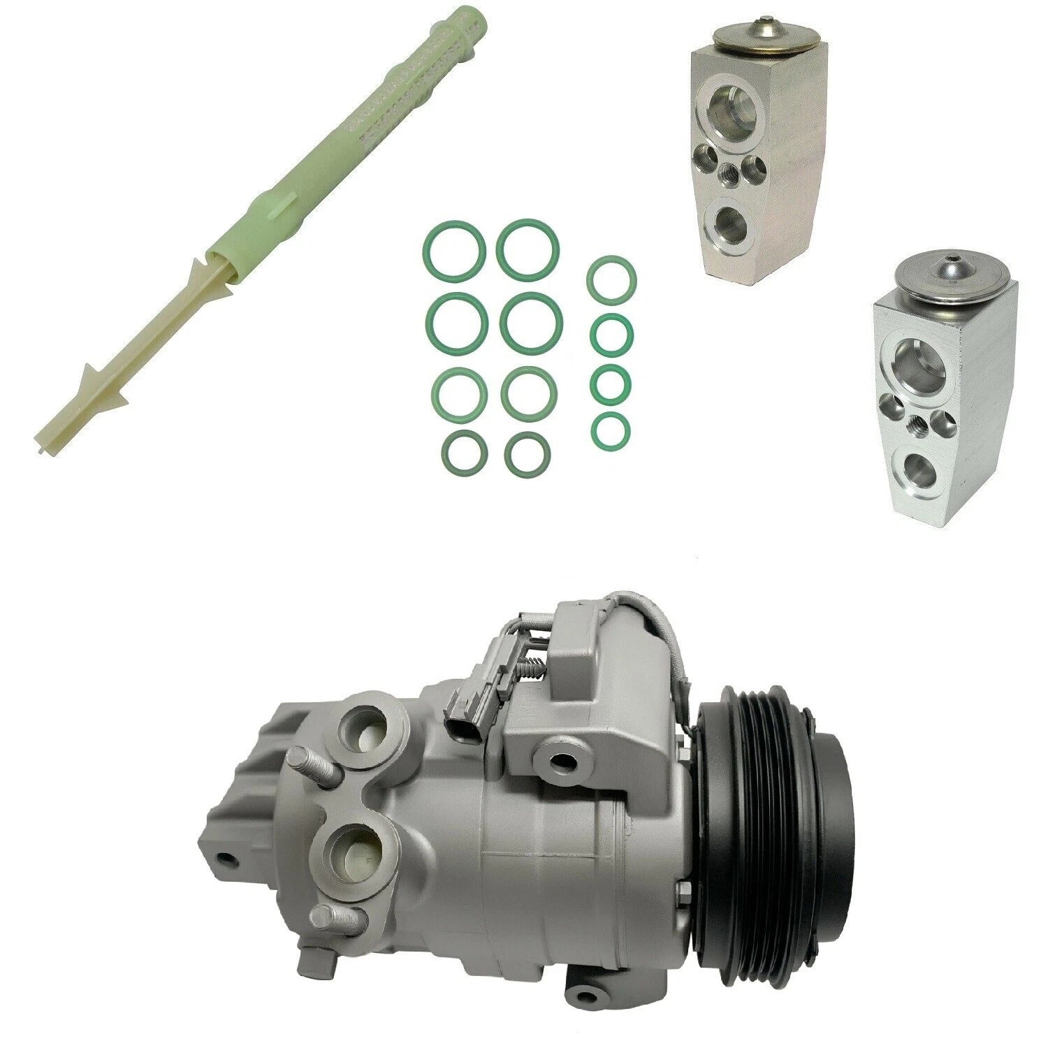 AC Compressor Kit Replacement for Ford Expedition 3.5L Turbo (2017-2020)