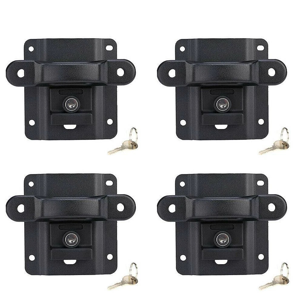 Set of 4 Tie Down Anchors & Box Link Cleats for Ford F150/F250/F350 (2015–2023)