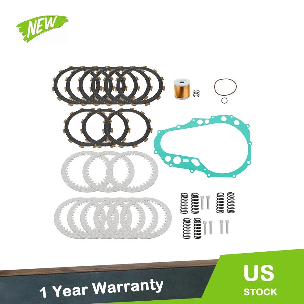 Clutch Friction Steel Plates Kit for Suzuki QuadSport Z400 (2003–2014)